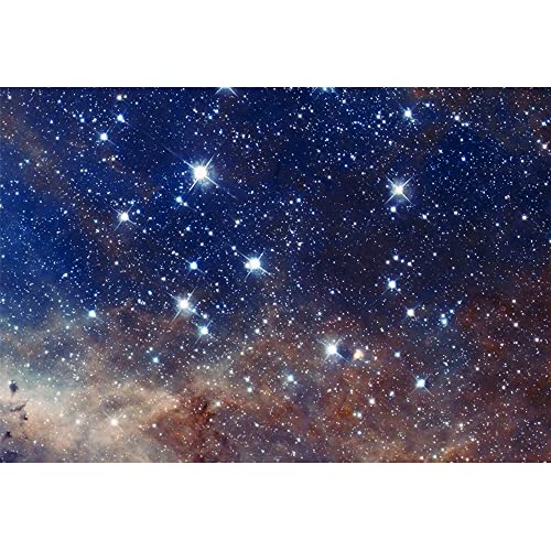 YongFoto 4,5x3m Vinyl Foto Hintergrund Sternenklare Nacht Shinning Stars Milchstraße Wunder Fotografie Hintergrund Geburtstag Party Fotostudio Hintergründe Requisiten Tapete von YONGFOTO