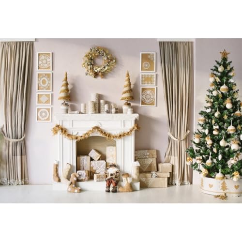 YongFoto 4,5x3m Vinyl Foto Hintergrund Weihnachten Baum Geschenke Kamin Garland Socks Curtain Interior Fotografie Hintergrund für Fotoshooting Portraitfotos Party Kinder Hochzeit Fotostudio Requisiten YongFoto 4,5x3m Vinyl Foto Hintergrund Weihnachten Baum Geschenke Kamin Garland Socks Curtain Interior Fotografie Hintergrund für Fotoshooting Portraitfotos Party Kinder Hochzeit Fotostudio Requisiten von YONGFOTO
