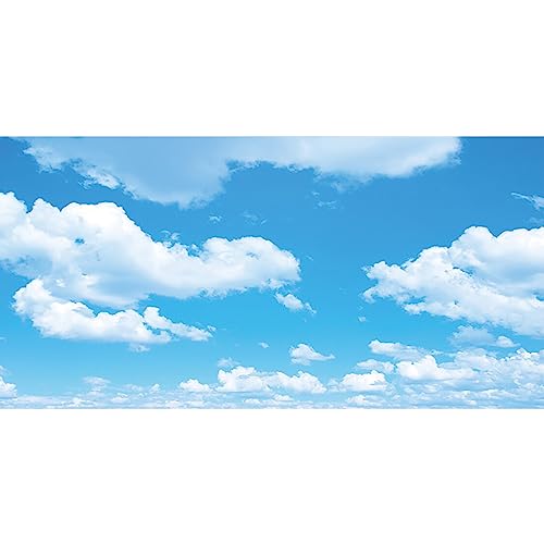 YongFoto 5x2,5m Vinyl Foto Hintergrund Blauer Himmel Weisse Wolke Natur Frühling Dusche Alles Gute zum Geburtstag Fotografie Hintergrund Fotoshooting Portraitfotos Party Kinder Fotostudio Requisiten YongFoto 5x2,5m Vinyl Foto Hintergrund Blauer Himmel Weisse Wolke Natur Frühling Dusche Alles Gute zum Geburtstag Fotografie Hintergrund Fotoshooting Portraitfotos Party Kinder Fotostudio Requisiten von YONGFOTO