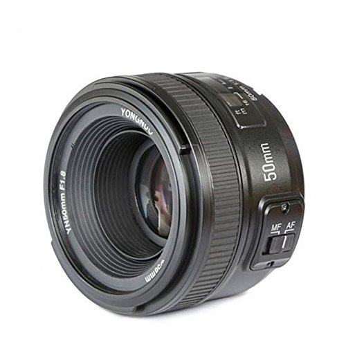 YONGNUO YN50 50mm F1.8 Objektiv AF(Blende F / 1.8) für Nikon AI DSLR-Kamera, Autofokus + NAMVO Diffusor von YONGNUO NAMVO