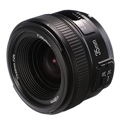 YONGNUO 35 mm F2.0 Objektiv große Blende Autofokus AF Objektive für Nikon DSLR-Kameras von YONGNUO