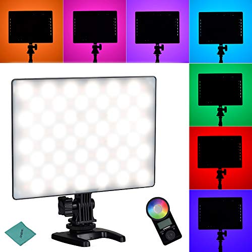 YONGNUO YN300 Air II LED-Videoleuchte RGB 3200K-5600K Einbauleuchte 10 Lichteffekte CRI 95+ mit Fernbedienung für Hochzeitsfotografie im Freien im Studio von YONGNUO