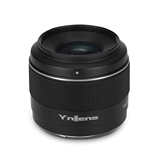 YONGNUO YN50 mm F1.8S Objektiv, 50 mm F1.8 große Blende, APS-C Standard Prime E-Mount, automatischer manueller Fokus AF MF USB für Sony-Kameras, Schwarz von YONGNUO