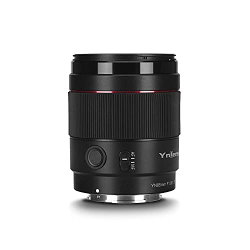 YONGNUO YN85 mm F1.8S DF Mirrorless Full-Frame Große Öffnung und Objektiv AF/MF Autofokus kompatibel mit Sony von YONGNUO