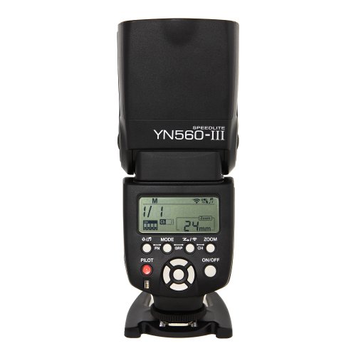 Yongnuo Blitz Speedlite Blitzgerät YN560-III Support RF-602/603 für Canon Nikon Pentax olympus von YONGNUO