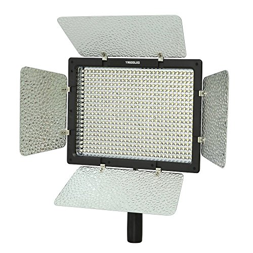 YONGNUO YN-600, 3200 K - 5500 K Farbtemperatur, LED-Videoleuchte für Camcorder oder DSLR-Kameras von YONGNUO