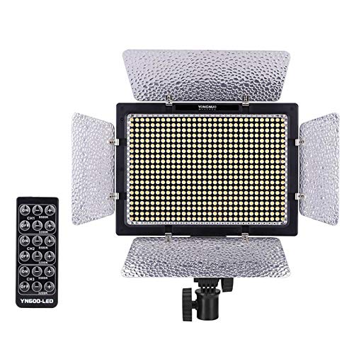 Yongnuo - YN-600 600 LED Studio- und Videoprojektor + AC Ladegerät Adapter von YONGNUO