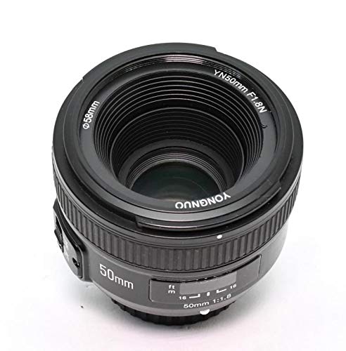 YONGNUO YN, Standard-Objektiv mit Brennweite für Nikon D7100, D5500, D810a, D800; 50 mm, F1.8N, AF/MF YONGNUO YN, Standard-Objektiv mit Brennweite für Nikon D7100, D5500, D810a, D800; 50 mm, F1.8N, AF/MF von YONGNUO