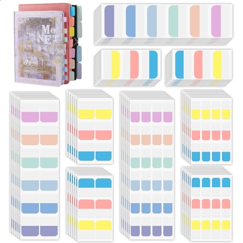 840 Stück Haftnotizen Klebezettel, 6 Stile Sticky Notes Aesthetic, Beschreibbar Transparente Haftnotizen Index, Haftnotizen Pastell, Transparente Haftnotizen, Selbstklebende Haftstreifen 840 Stück Haftnotizen Klebezettel, 6 Stile Sticky Notes Aesthetic, Beschreibbar Transparente Haftnotizen Index, Haftnotizen Pastell, Transparente Haftnotizen, Selbstklebende Haftstreifen von YONGQING