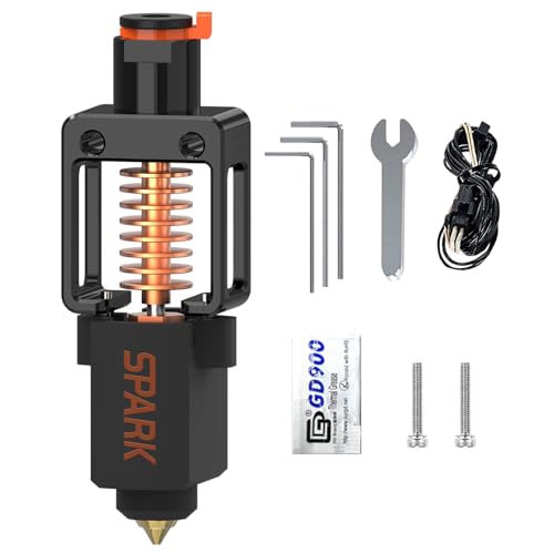YOOPAI Ender 3 Neo Hotend Upgrade, Ganzmetall Hochtemperatur Spark Hotend für Ender 3 Neo,Ender 3 V2 Neo,Ender 3 Max Neo,Ender 2 Pro von YOOPAI