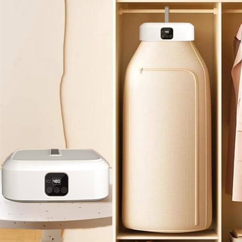Wäschetrockner Elektrisch Tragbarer, 600W Tragbarer Mini- Wärmepumpentrockner mit 1-8H Timing, Automatische Abschaltung, Kompakte Faltbare Wärmepumpen Clothes Dryer& Trockner Klein Wäschetrockner Elektrisch Tragbarer, 600W Tragbarer Mini- Wärmepumpentrockner mit 1-8H Timing, Automatische Abschaltung, Kompakte Faltbare Wärmepumpen Clothes Dryer& Trockner Klein von YOPOTIKA