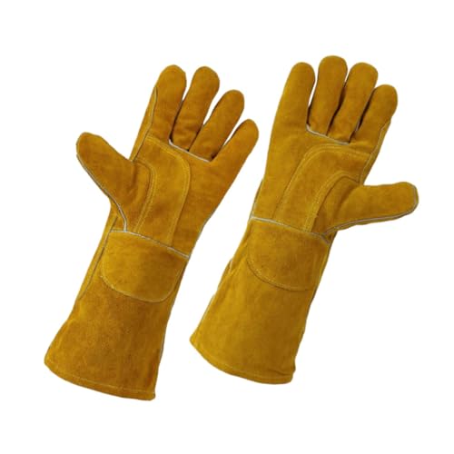 YOSADIER 1 Paar Schweißhandschuhe Outdoor -arbeit Handschuhe Schweißgeräte Handschuhe Arbeiten Schutzhandschuhe Für Männer Und Frauen von YOSADIER