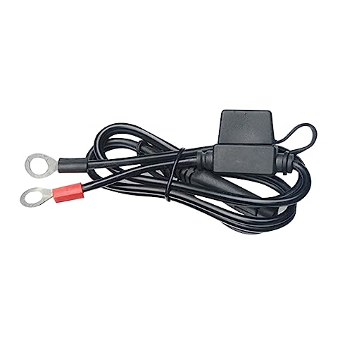 YOSADIER 10A Sae Anschlusskabel Für Motorradbatterie Und Solarpanel Robustes Stromkabel Mit Flachem Design Für Einfache Installation Für Autos Motorräder Und Boote von YOSADIER