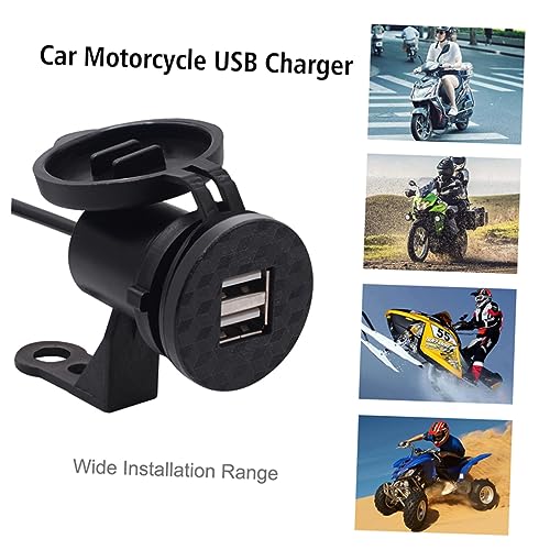 YOSADIER Motorrad Handy ladegerät USB Motorrad -Telefonladegerät Motorrad -Telefon -Ladegerät Spiegel Ladegeräte Schwarz YOSADIER Motorrad Handy ladegerät USB Motorrad -Telefonladegerät Motorrad -Telefon -Ladegerät Spiegel Ladegeräte Schwarz von YOSADIER