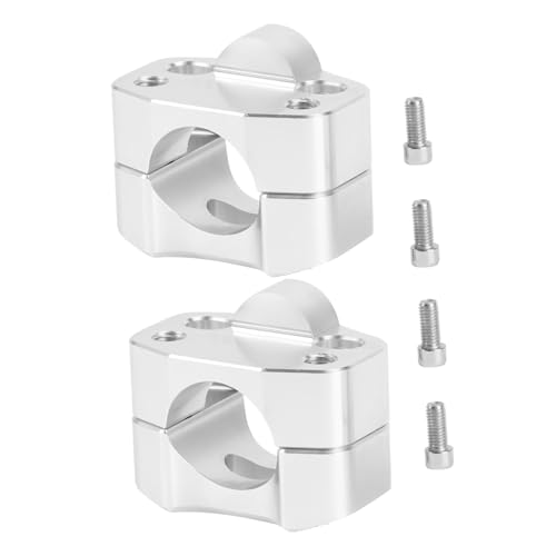 YOSADIER Paar Radialvariabler -Lenkerfixer Adapter Lenkerbefestigungsklemme Ram-Mount-Motorrad Dirtbike-Lenker handhaben Bar Umwandlung von Fettriegeln Stangenklemme Stangenerhöhung Grau YOSADIER Paar Radialvariabler -Lenkerfixer Adapter Lenkerbefestigungsklemme Ram-Mount-Motorrad Dirtbike-Lenker handhaben Bar Umwandlung von Fettriegeln Stangenklemme Stangenerhöhung Grau von YOSADIER