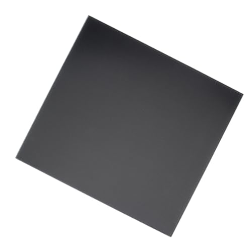 YOSADIER Quadratische Beheizte Bettgitterglasplatte 2002004 Mm Hot Pro 3D Drucker Borosilikatglasplatte Druckerglasplatte Schwarz von YOSADIER