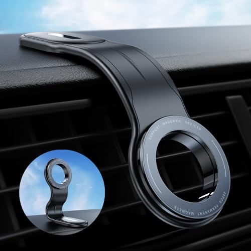 YOSH Handyhalterung Auto für MagSafe, Handyhalterung Auto Magnet für Armaturenbrett- [Weicher, langlebiger, biegsamer Arm] mit N55 Magneten für iPhone 16 15 14 13 12 Pro Max Mini von YOSH