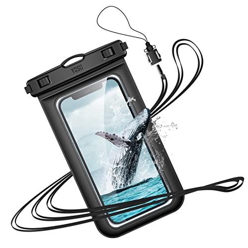 YOSH wasserdichte Handyhülle 6,8 Zoll Unterwasser Wasserfeste Handy Wasserschutzhülle Handytasche Wasserdicht Schwimmen fürs iPhone 15 14 13 12 11 Pro XS XR X Samsung Galaxy S23 S22 Huawei Xiaomi von YOSH