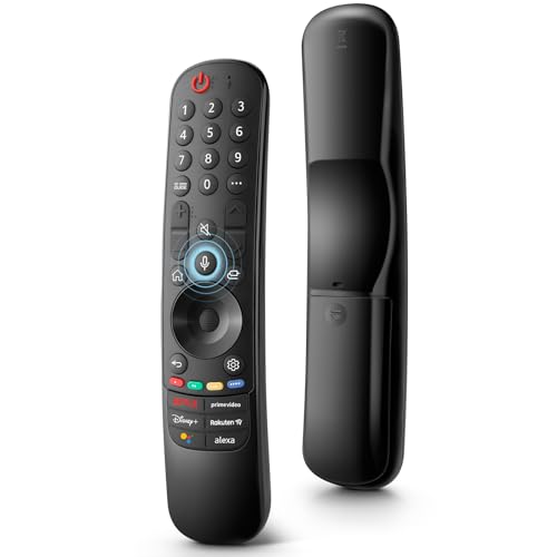 Für LG Magic Fernbedienung/Fernseher,MR22GA Original,Remote für 2022 LG Smart TV,mit Sprachfunktion,Pointer-Funktion, Netflix, Prime Video,Disney+, Rakuten Tv, Google Assist Tasten… von YOSUN
