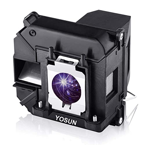 YOSUN Projektorlampe für Epson Elplp68 v13h010l68 eh-tw5900 eh-tw5910 eh-tw6000 eh-tw6000w eh-tw6100 eh-tw6100w eh-tw6515c eh-tw5800c eh-tw6500c Ersatzprojektorlampe von YOSUN