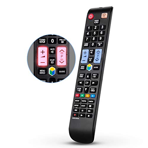 Universal für Samsung Fernseher Fernbedienung,Geeignet für Samsung Fernbedienung Smart TV Original,Mit Beleuchteten Tasten Universal für Samsung Fernseher Fernbedienung,Geeignet für Samsung Fernbedienung Smart TV Original,Mit Beleuchteten Tasten von YOSUN