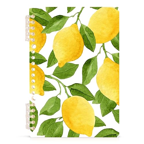 YOUJUNER Notizblock Gelbe Zitrone Spiralblock Notizbuch Notebook Journal, A5, 60 Blatt, 120 Seiten, 80 g Papier YOUJUNER Notizblock Gelbe Zitrone Spiralblock Notizbuch Notebook Journal, A5, 60 Blatt, 120 Seiten, 80 g Papier von YOUJUNER