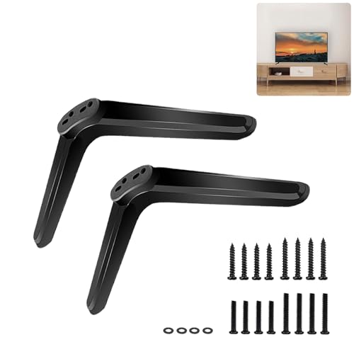 YOUNLEN TV-Sockelfüße, Ersatz für TV-Ständerbasis, Universeller TV-Ständer für Tisch, Universal TV Stand Legs, TV-Ständerbeine, TV-Ständerhalterung, für die meisten TV-Ständer 32 40 49 50 55 Zoll YOUNLEN TV-Sockelfüße, Ersatz für TV-Ständerbasis, Universeller TV-Ständer für Tisch, Universal TV Stand Legs, TV-Ständerbeine, TV-Ständerhalterung, für die meisten TV-Ständer 32 40 49 50 55 Zoll von YOUNLEN