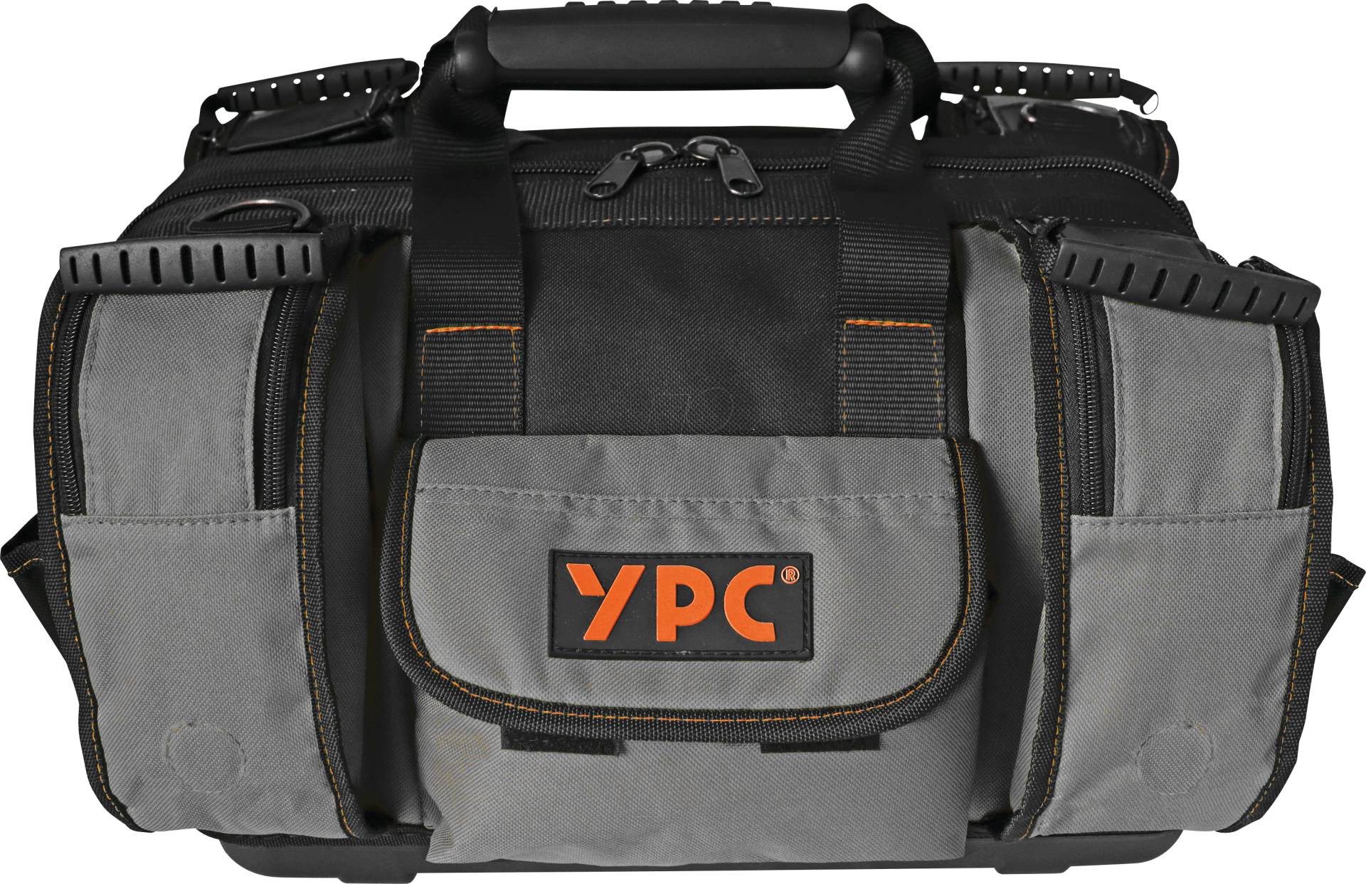 YPC BG00001BKGY - ''Craftsman'' Werkzeugtasche XXL, Grau-Schwarz, 42x30x25cm von YOUR PERFECT CASE