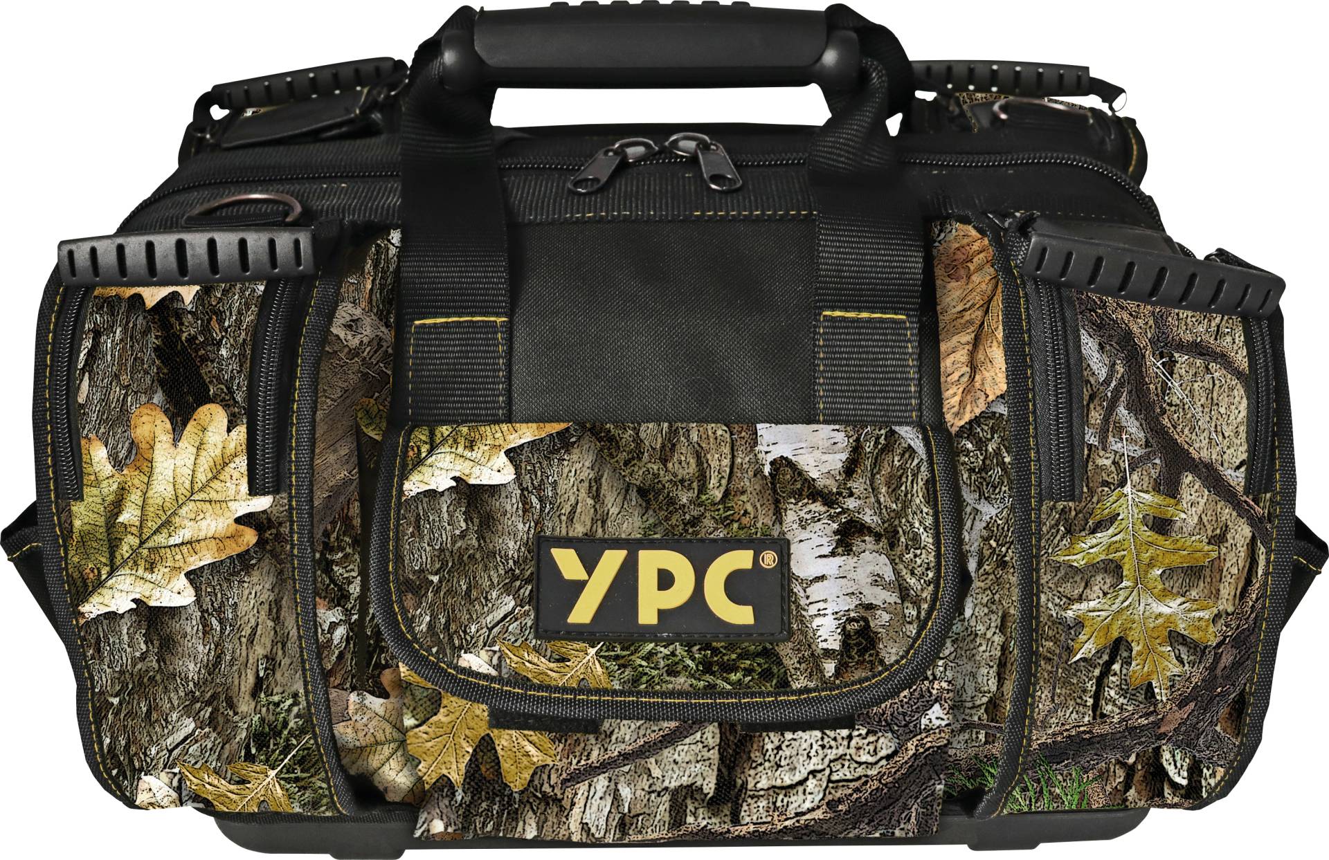 YPC BG00001CAMO - ''Enforcer'' Outdoor-Tasche XXL, Camouflage-Schwarz, 42x30x25cm von YOUR PERFECT CASE