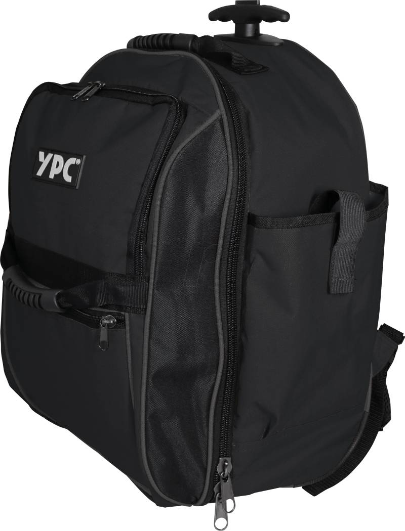 YPC BG00006BKBK - ''Juggernaut'' Trolley-Werkzeugrucksack XXL, Schwarz-Schwarz, 54x3 von YOUR PERFECT CASE