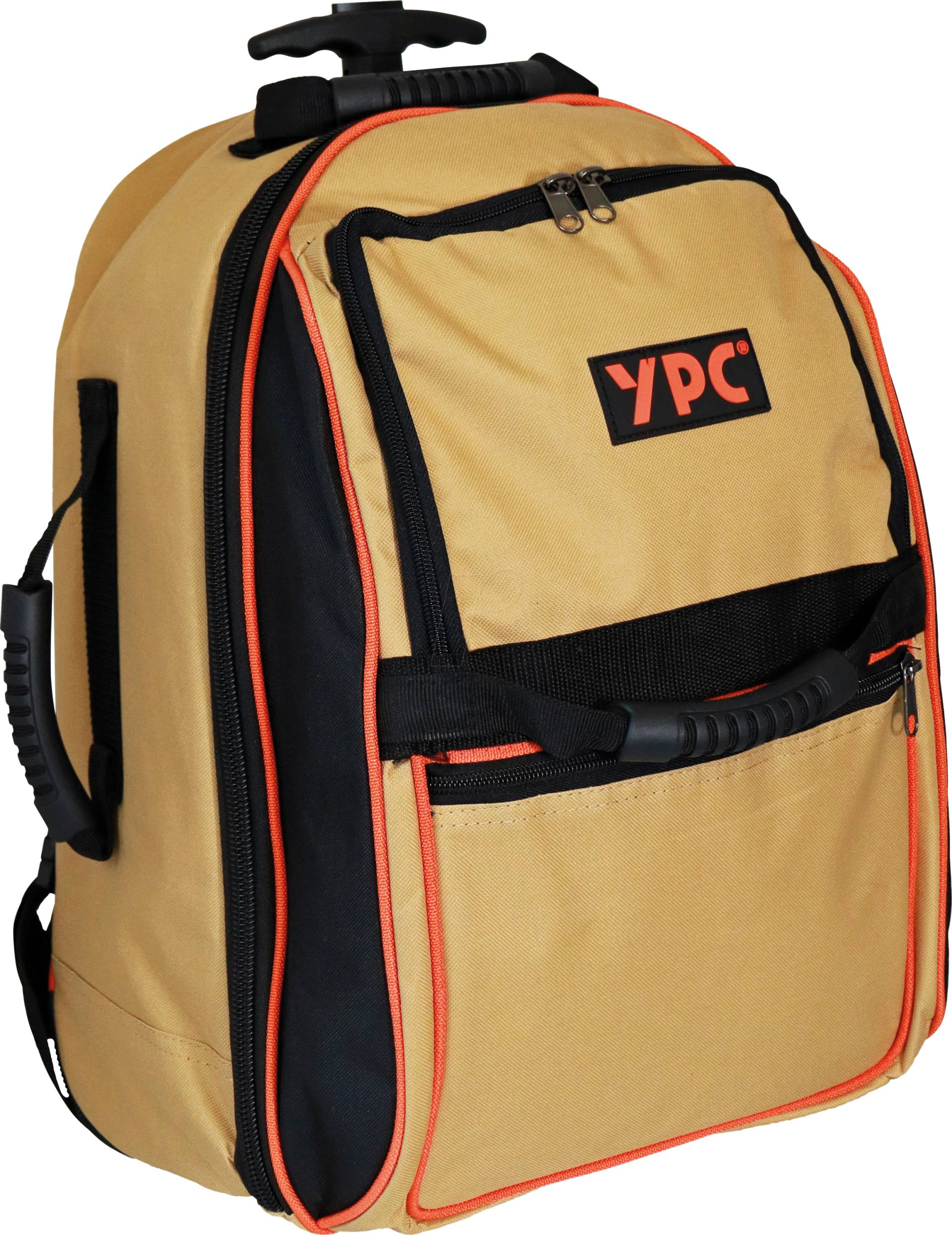 YPC BG00006BKSD - ''Juggernaut'' Trolley-Werkzeugrucksack XXL, Sand-Schwarz, 54x36x2 von YOUR PERFECT CASE