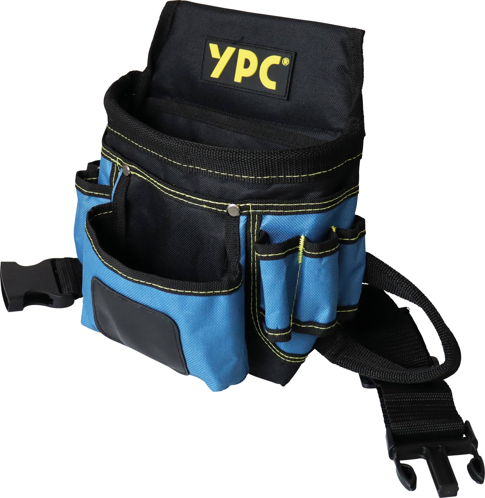 YPC BG00007BKBU - ''Presto'' Gürteltasche XL, Blau-Schwarz, 27x21x13cm, 5 kg Tragkra von YOUR PERFECT CASE