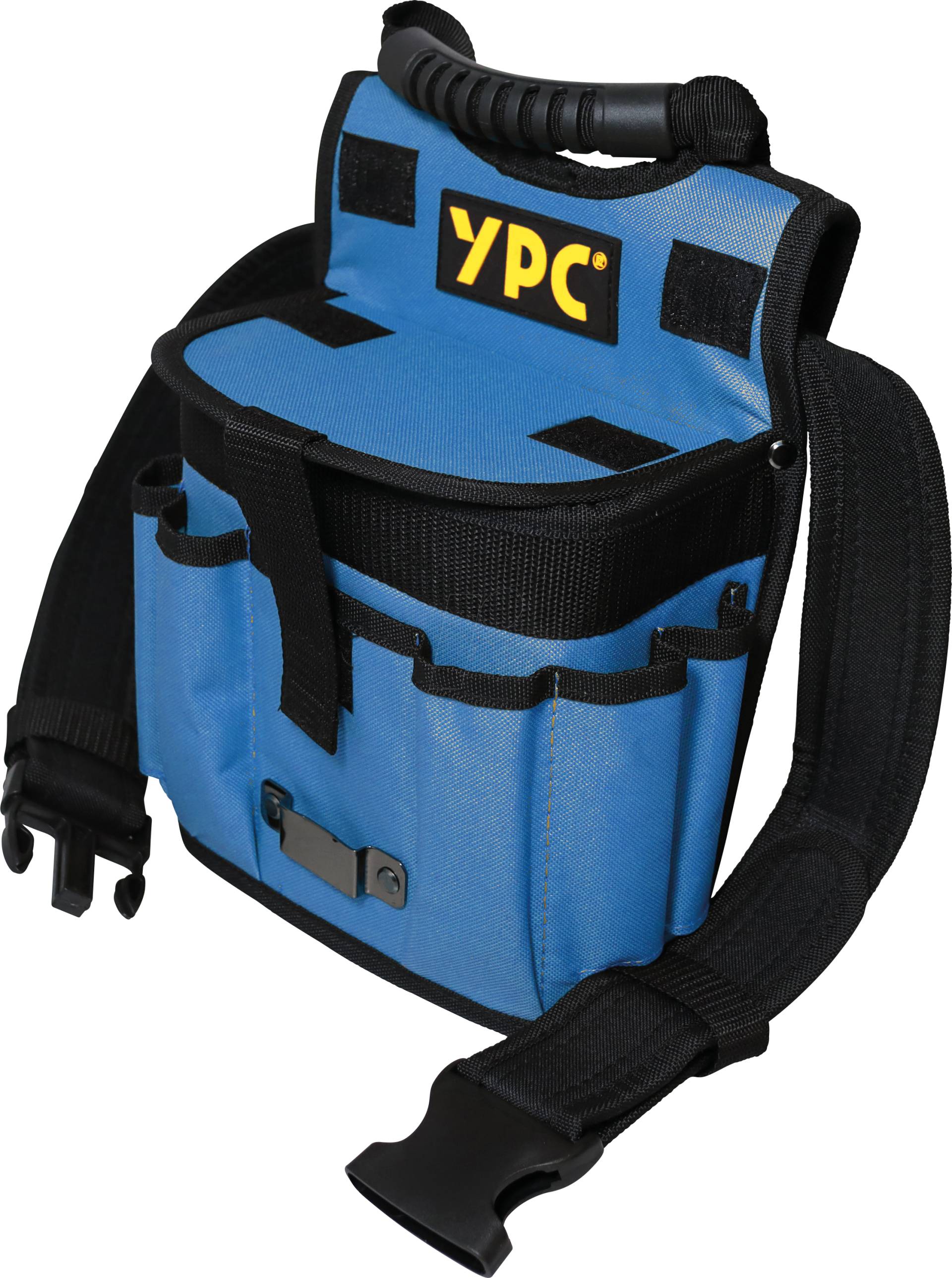 YPC BG00008BKBU - ''Rapid'' Gürteltasche XXL, Blau-Schwarz, 29x20x13cm, 5 kg Tragkra von YOUR PERFECT CASE