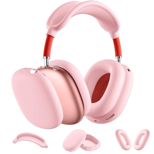 Silikon Ohrpolster Schutz Abdeckungen YOURKAY 3 in 1 Hülle Cover für Airpods Max Kopfhörer,Ohrpolster Abdeckung+ Ohrmuscheln Schutzhülle+Stirnband Cover,Kratzfest Accessories Zubehör für AirPods Max Silikon Ohrpolster Schutz Abdeckungen YOURKAY 3 in 1 Hülle Cover für Airpods Max Kopfhörer,Ohrpolster Abdeckung+ Ohrmuscheln Schutzhülle+Stirnband Cover,Kratzfest Accessories Zubehör für AirPods Max von YOURKAY