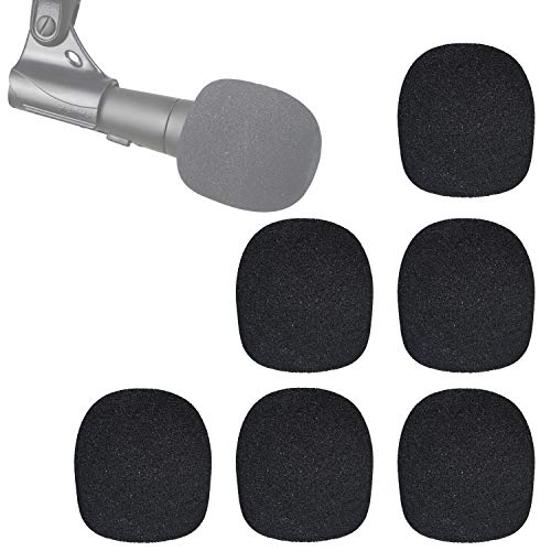 6 Stück SM58 Mikrofon Pop Filter - Popschutz für Shure SM58-LC Dynamisches Stimmmikrofon zur Reduzierung von Windgeräuschen von YOUSHARES (6 PCS) von YOUSHARES