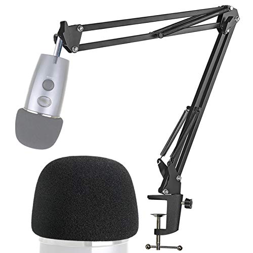 Blue Yeti Nano Arm mit Pop Filter - Mikrofon Arm mit Popschutz für Blue Yeti Nano Mic von YOUSHARES von YOUSHARES