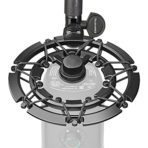 Blue Yeti X Shock Mount, neueste Legierung Shockmount reduziert Vibrationen und Schockgeräusche, passender Galgenarm Mikrofonständer, entworfen für Blue Yeti X Mikrofon von YOUSHARES von YOUSHARES