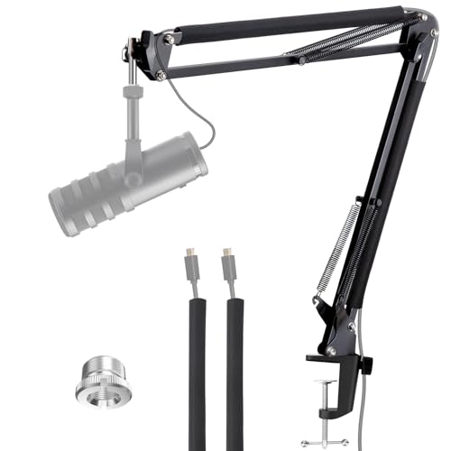 Galgenarm kompatibel mit Samson Q9U Mikrofon – Professioneller verstellbarer Scheren-Mikrofonständerarm mit Kabelhülse für Samson Q9U Mikrofon von YOUSHARES Galgenarm kompatibel mit Samson Q9U Mikrofon – Professioneller verstellbarer Scheren-Mikrofonständerarm mit Kabelhülse für Samson Q9U Mikrofon von YOUSHARES von YOUSHARES