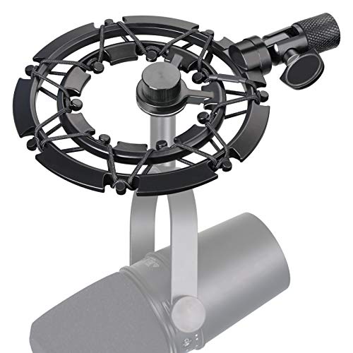 MV7 Shock Mount Mikrofon Reduziert Vibrations Geräusche Passend zum Mikrofonständer Passend für Shure MV7 Mic von YOUSHARES von YOUSHARES