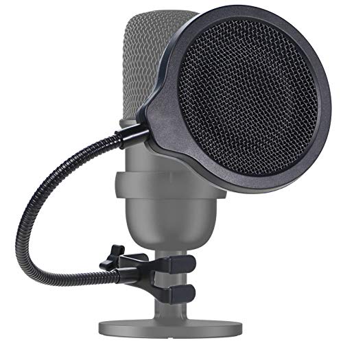 Mikrofon-Popschutz für SoloCast - Dreilagiger Pop-Filter mit flexiblem 360-Grad-Schwanenhals-Clip und stabilisierendem Arm, kompatibel mit dem HyperX SoloCast-Mikrofon von YOUSHARES Mikrofon-Popschutz für SoloCast - Dreilagiger Pop-Filter mit flexiblem 360-Grad-Schwanenhals-Clip und stabilisierendem Arm, kompatibel mit dem HyperX SoloCast-Mikrofon von YOUSHARES von YOUSHARES