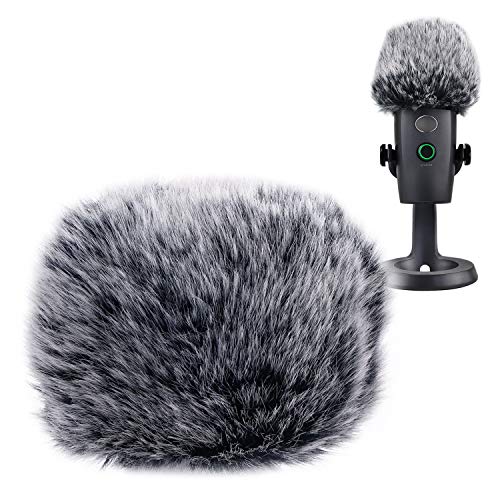 YOUSHARES Blue Yeti Nano Popschutz Mikrofon Fell Windschutz Pop-Schutz - Microphone Pop Filter Windscreen Muff für Blue Yeti Nano Mikrofon YOUSHARES Blue Yeti Nano Popschutz Mikrofon Fell Windschutz Pop-Schutz - Microphone Pop Filter Windscreen Muff für Blue Yeti Nano Mikrofon von YOUSHARES