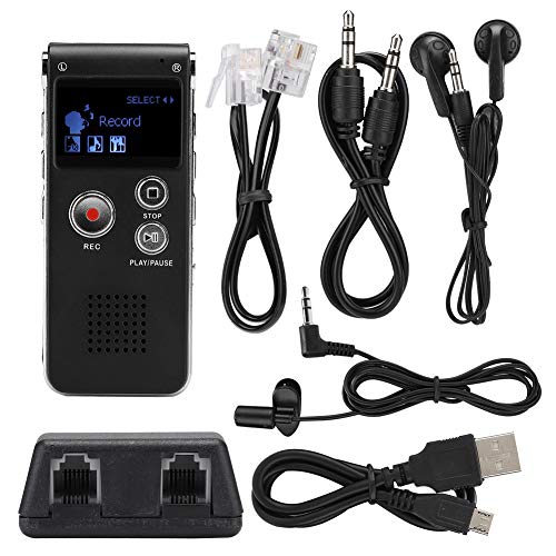 SK-012 8G ABS Sprachrekorder Digitaler Sprachrekorder Telefonaufnahme Verlustfreie Musik Diktierrekorder Intelligente Rauschunterdrückung von YOUTHINK