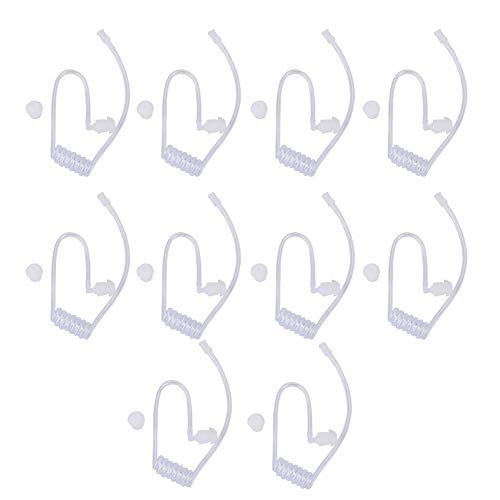 YOUTHINK 10PCS Ersatz-Kopfhörersplitter für akustische Spulenröhren für Walkie Talkie-Ohrhörer und Funkgerät-Headset YOUTHINK 10PCS Ersatz-Kopfhörersplitter für akustische Spulenröhren für Walkie Talkie-Ohrhörer und Funkgerät-Headset von YOUTHINK