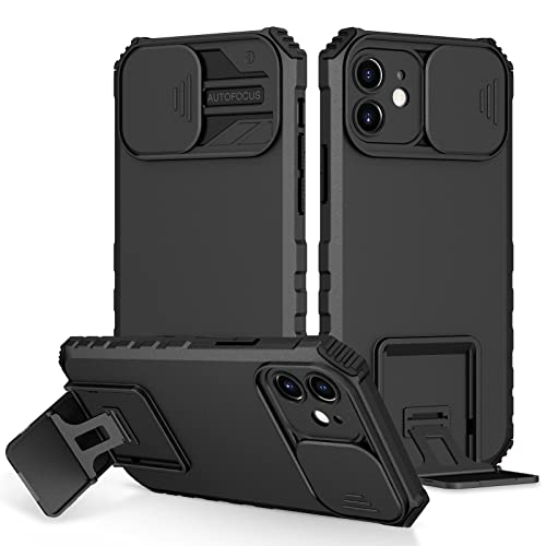 YOUULAR Hülle für iPhone 12 dimensionale Halterung Telefonhülle, Schiebefenster Handyhülle Bumper, stoßfeste Schutzhülle für iPhone 12 6.1 Militär Hüllen Schwarz YOUULAR Hülle für iPhone 12 dimensionale Halterung Telefonhülle, Schiebefenster Handyhülle Bumper, stoßfeste Schutzhülle für iPhone 12 6.1 Militär Hüllen Schwarz von YOUULAR
