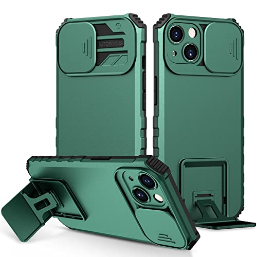 YOUULAR Hülle für iPhone 13 dimensionale Halterung Telefonhülle, Schiebefenster Handyhülle Bumper, stoßfeste Schutzhülle für iPhone 13 6.1 Militär Hüllen ArmyGrün YOUULAR Hülle für iPhone 13 dimensionale Halterung Telefonhülle, Schiebefenster Handyhülle Bumper, stoßfeste Schutzhülle für iPhone 13 6.1 Militär Hüllen ArmyGrün von YOUULAR