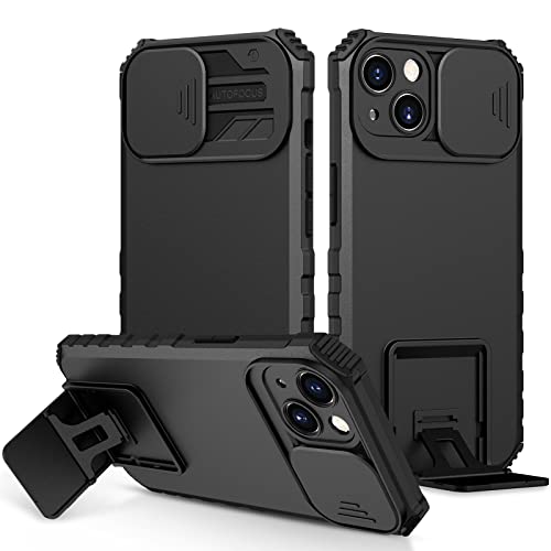 YOUULAR Hülle für iPhone 13 dimensionale Halterung Telefonhülle, Schiebefenster Handyhülle Bumper, stoßfeste Schutzhülle für iPhone 13 6.1 Militär Hüllen Schwarz YOUULAR Hülle für iPhone 13 dimensionale Halterung Telefonhülle, Schiebefenster Handyhülle Bumper, stoßfeste Schutzhülle für iPhone 13 6.1 Militär Hüllen Schwarz von YOUULAR