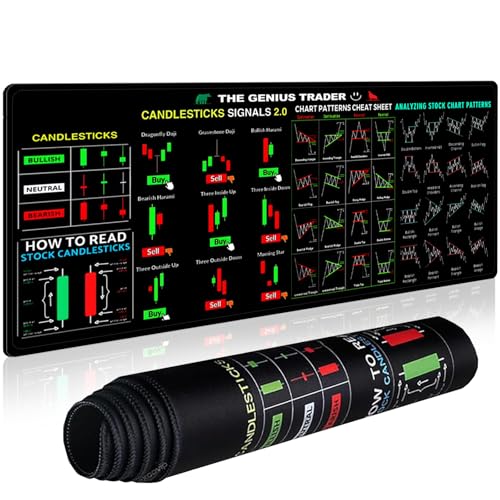 YOUYIKE Trading Mousepad, Schreibtischunterlage Trading Diagrammmodus BöRse Investieren Daytrader Schreibtischunterlage 30x80cm Groß Rutschfeste Trading Matte AnfäNger,Anlageberater Geschenk YOUYIKE Trading Mousepad, Schreibtischunterlage Trading Diagrammmodus BöRse Investieren Daytrader Schreibtischunterlage 30x80cm Groß Rutschfeste Trading Matte AnfäNger,Anlageberater Geschenk von YOUYIKE