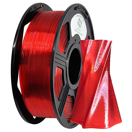 YOYI PETG 3D Printer Filament 1.75mm,1kg Spool (2.2lbs),Dimensional Accuracy +/- 0.03 mm,100% Virgin Raw Material (Rot) von YOYI YOYI