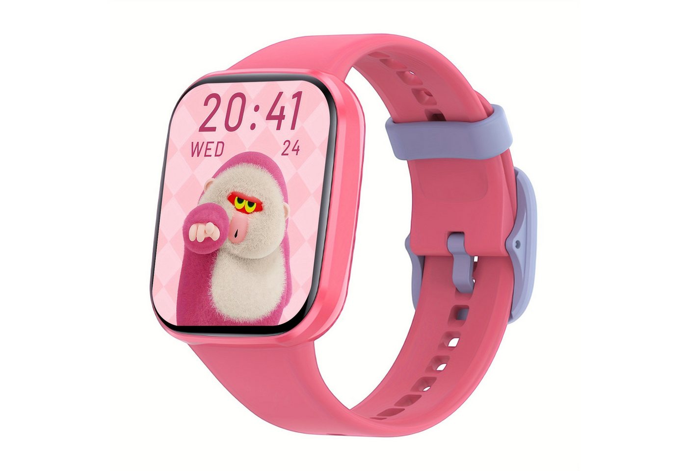 YOYOFIT Für Kinder, Sport-Fitness-Aktivitäts-Tracker Smartwatch (1.68 cm, Andriod iOS), mit pädagogischen Spielen, Stopp Timer, Wecker und Kalender-Funktionen von YOYOFIT