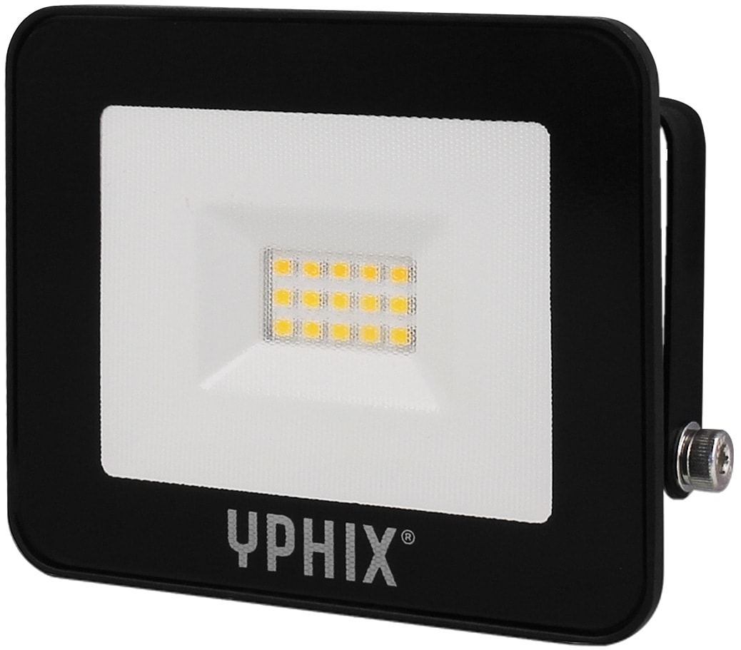 YPHIX LED-Baustrahler LED Floodlight John, 73606, 10 W, 3000 K, schwarz YPHIX LED-Baustrahler LED Floodlight John, 73606, 10 W, 3000 K, schwarz von YPHIX